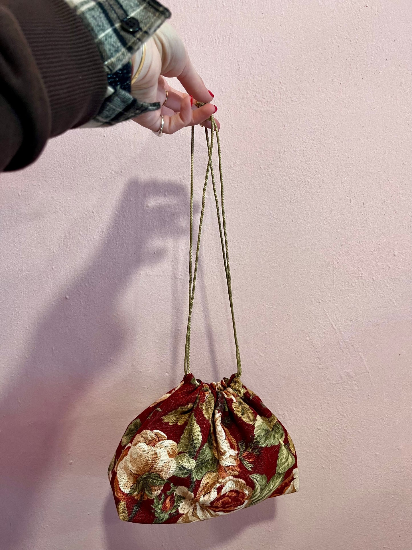 Sacchettino bag bordeaux 🎀🌹