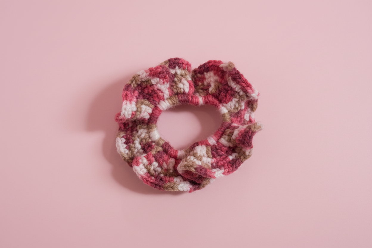 Scrunchies uncinetto cotone 🪡🧵