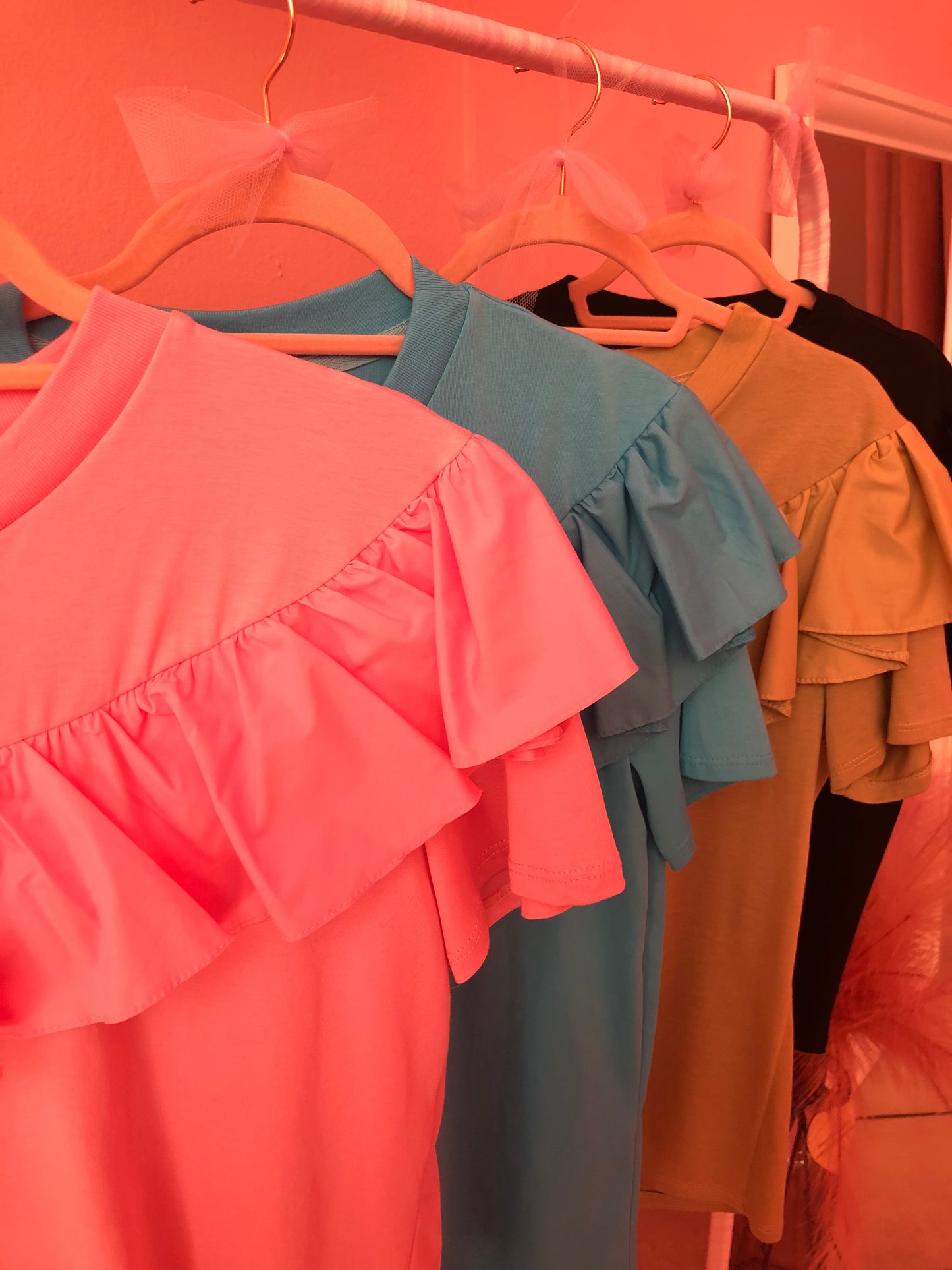 T-shirt volant