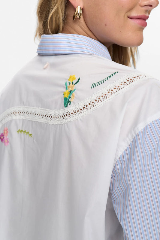 Camicia fiori🌷🌹🌸