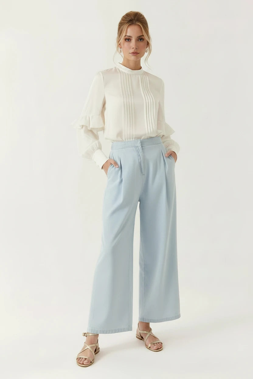 Jeans pantalone cielo 🦋
