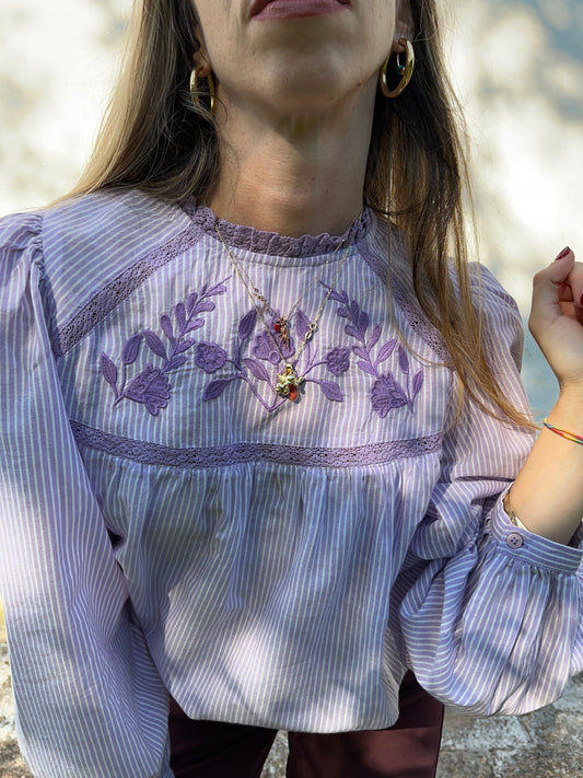 Camicia violetta 💜