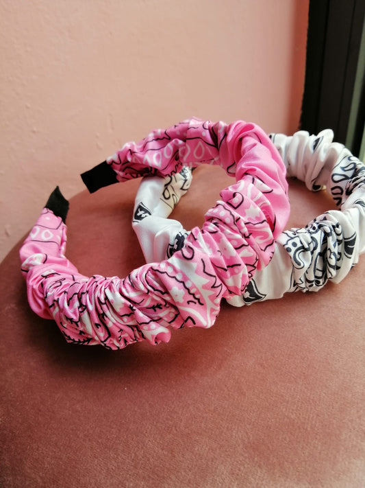 Cerchietto fantasia bandana