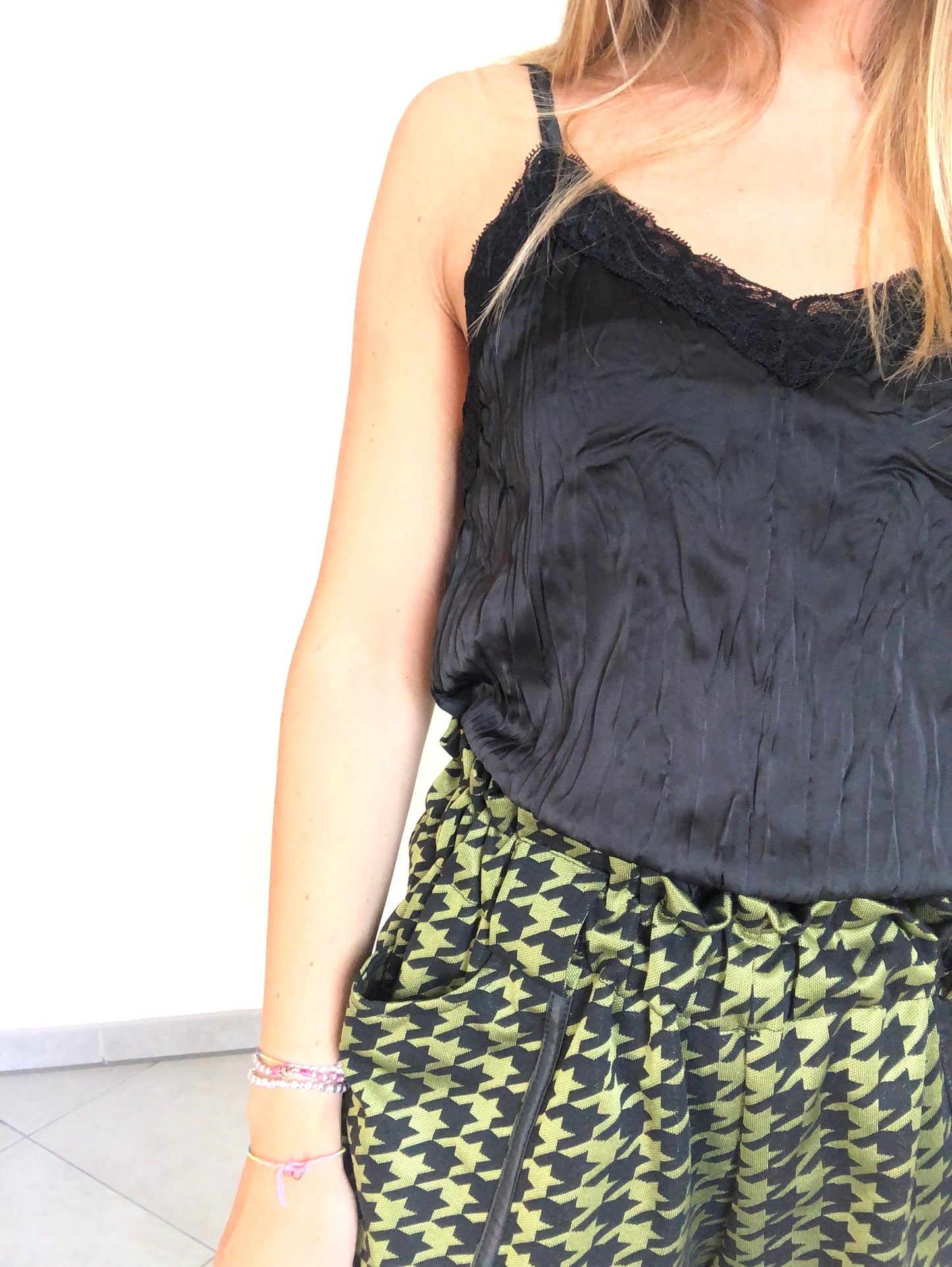 Top stropicciato
